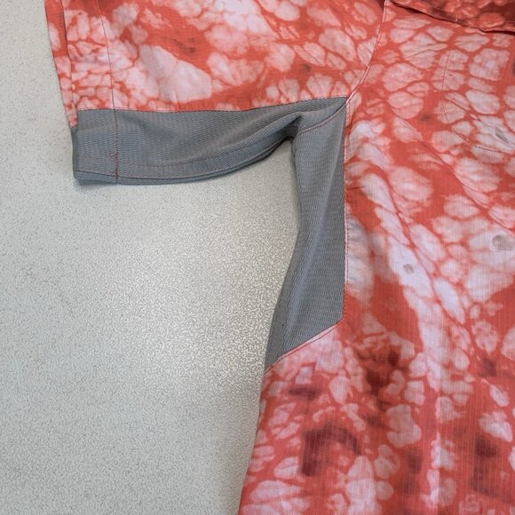 Reel Legends Mariner II Fishing‎ Shirt Mens XXL Orange Camo Vented Sun Protect - Picture 4 of 8